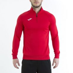Bluza piłkarska męska Joma Faraon. Czerwone bluzy męskie Joma, m, bez wzorów, sportowe, bez ramiączek, bez kaptura. W wyprzedaży za 125.00 zł.