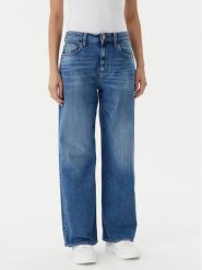 Tommy Jeans Jeansy Mia DW0DW20062 Granatowy Relaxed Fit. Niebieskie jeansy damskie Tommy Jeans, bez wzorów, z bawełny. Za 249.99 zł.