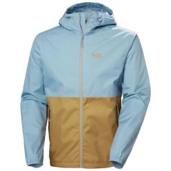 Kurtka wodoodporna Helly Hansen Hilo. Niebieskie kurtki męskie Helly Hansen, m, bez wzorów, bez kaptura. Za 570.00 zł.