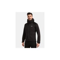 Męska kurtka softshell Kilpi BELTRA-M. Czarne kurtki sportowe męskie Kilpi, m, bez wzorów, z softshellu, bez kaptura. Za 680.25 zł.