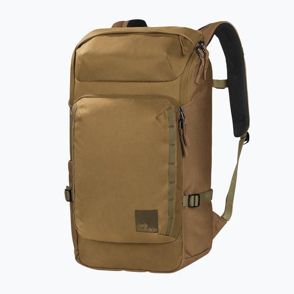 Plecak miejski Jack Wolfskin Dachsberg. Brązowe plecaki męskie Jack Wolfskin, bez wzorów. Za 309.99 zł.