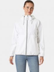 Płaszcz Przeciwdeszczowy Damski Helly Hansen W Koster. Białe płaszcze damskie Helly Hansen, m, bez wzorów, z materiału, eleganckie, bez kołnierzyka, bez kaptura. Za 669.00 zł.