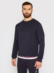 Tommy Hilfiger Bluza Track Top UM0UM01928 Granatowy Regular Fit. Niebieskie bluzy męskie Tommy Hilfiger, m, bez wzorów, bez ramiączek, bez kaptura. Za 299.99 zł.