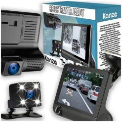 REJESTRATOR SAMOCHODOWY KAMERA KANZA. Wideorejestratory Hitbaits. Za 54.89 zł.