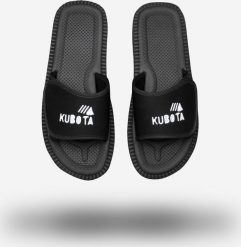 Kubota Klapki Kubota Rzep Czarne 45. Czarne klapki męskie Kubota, bez wzorów, bez zapięcia. Za 45.00 zł.