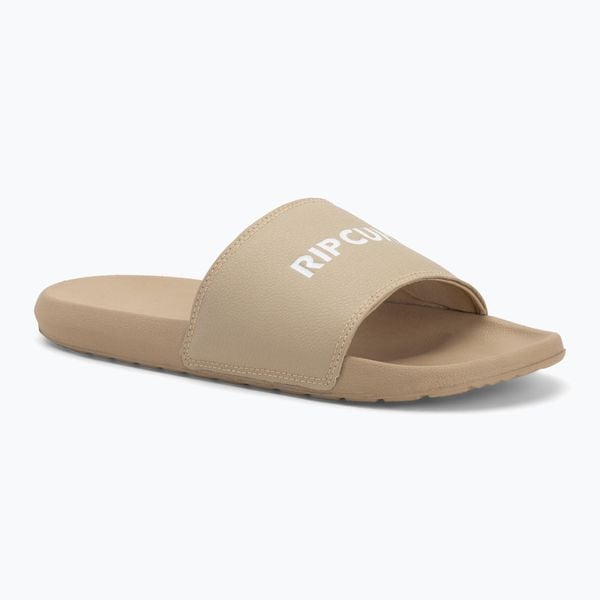 Klapki Rip Curl Classic Bloom. Brązowe klapki damskie Rip Curl, bez wzorów, z materiału, bez zapięcia. Za 129.99 zł.
