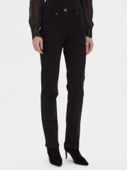 Morgan Jeansy 252-PASCAL2 Czarny Regular Fit. Czarne jeansy damskie Morgan, bez wzorów, z jeansu. Za 299.99 zł.