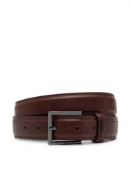 Tommy Hilfiger Pasek Męski Hudson Leather 3.0 AM0AM13379 Brązowy. Brązowe paski męskie Tommy Hilfiger, ze skóry. Za 139.99 zł.