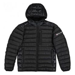 Kurtka na co dzień męska CHAMPION puchowa z kapturem01 Zimowa Puchowa Na Zimę S. Czarne kurtki męskie Champion, na zimę, m, bez wzorów, z puchu, bez kaptura. Za 399.90 zł.