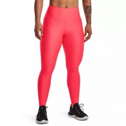 Legginsy damskie Under Armour Branded Legging. Czerwone legginsy damskie Under Armour, bez wzorów. Za 139.99 zł.