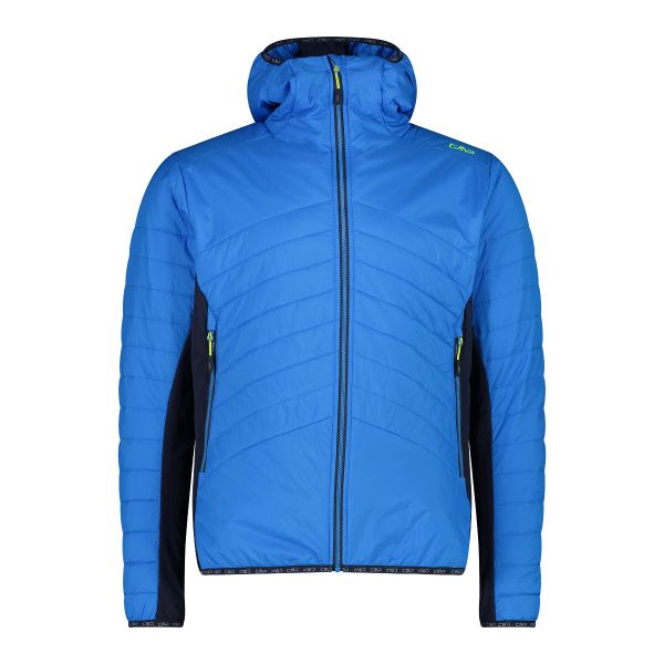 Kurtka z kapturem CMP. Niebieskie kurtki sportowe męskie CMP, m, bez wzorów, z nylonu, z kapturem, narciarskie, primaloft. Za 560.60 zł.
