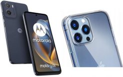Smartfon Motorola Moto G05 4/128GB Granatowy (PB6L0054PL) + Etui Clear Case. Niebieskie smartfony Motorola. Za 356.00 zł.