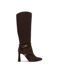 Steve Madden Kozaki Sirrens 11004776 Brązowy. Brązowe kozaki damskie Steve Madden, bez wzorów, ze skóry, bez obcasa, na szpilce, bez zapięcia. Za 859.99 zł.