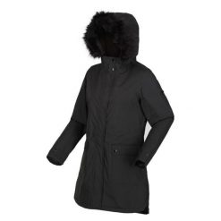 Kurtka Parka Sabinka Fur Trim Rozmiar 38 Czarny - RWP352-800. Czarne parki damskie Regatta, bez wzorów, z tkaniny, bez kaptura. Za 189.99 zł.