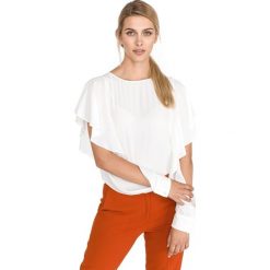 Pinko Bethany Bluzka Biały. Białe bluzki damskie Pinko, s, bez wzorów, z acetatu, bez kołnierzyka, bez ramiączek. Za 1,007.95 zł.
