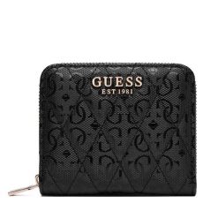Portfel Guess. Czarne portfele damskie Guess. Za 214.99 zł.