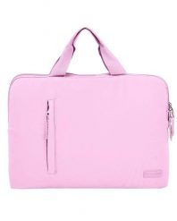Torba na laptopa WINGS SOLENNE 15,6 cala PINK. Czerwone torby na laptopa damskie Wings, bez wzorów, z materiału. Za 79.90 zł.