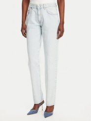 ACCESS FASHION Jeansy 53-8040-580 Niebieski Straight Fit. Niebieskie jeansy damskie ACCESS FASHION, bez wzorów, z bawełny. Za 299.99 zł.