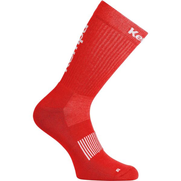 Skarpetki Kempa Logo Classic. Czerwone skarpety męskie Kempa, bez wzorów, z bawełny. Za 79.50 zł.