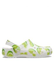 Crocs Klapki Classic Fresh Fruits Clog 211008 Biały. Białe klapki męskie Crocs, bez wzorów, z tworzywa sztucznego, bez zapięcia. Za 149.99 zł.