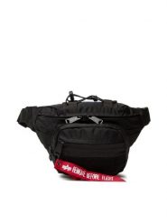 Alpha Industries Nerka Tactical Waist Bag 128925 Czarny. Czarne saszetki i nerki męskie Alpha Industries, bez wzorów, z materiału. Za 189.99 zł.