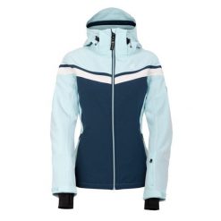 Damska Kurtka Narciarska Flurry. Niebieskie kurtki sportowe damskie Dare 2B, na zimę, xs, bez wzorów, bez ramiączek, bez kaptura, narciarskie. Za 256.99 zł.