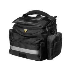 Torba na ramę Topeak TourGuide HandleBar Bag eBike. Czarne torby na ramię męskie Topeak, z materiału, na ramię. Za 368.49 zł.
