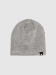 4F Czapka zimowa męska - szara L. Szare czapki męskie 4F, na zimę, bez wzorów. Za 49.99 zł.