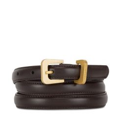 Pasek Damski GINO ROSSI. Brązowe paski damskie Gino Rossi, bez wzorów. Za 99.99 zł.