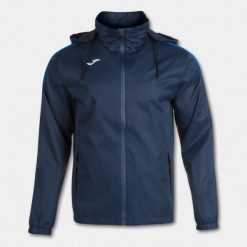 Kurtka wiatroszczelna Joma Trivor. Czarne kurtki męskie Joma, s, bez wzorów, z materiału, bez kaptura. Za 288.00 zł.