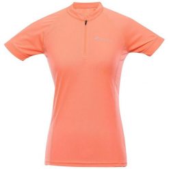 Damska koszulka T-shirt Alpine Pro Sorana M - Oddychająca i wygodna. Zielone bluzki damskie Alpine Pro, m, bez wzorów, sportowe, bez kołnierzyka, bez ramiączek. Za 149.99 zł.