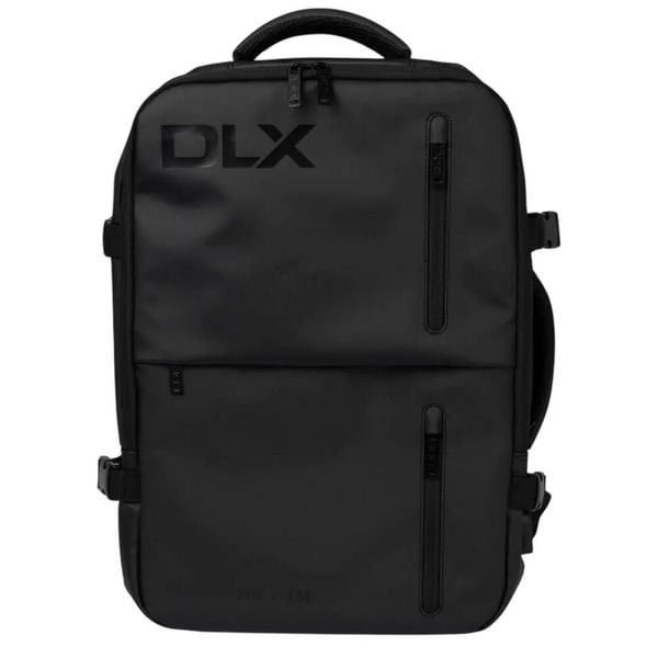 Plecak Volmos DLX. Czarne plecaki damskie Trespass, bez wzorów, z materiału. Za 321.99 zł.