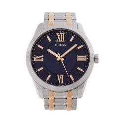 Zegarek Guess. Szare zegarki męskie Guess, z aplikacjami, srebrne. Za 699.99 zł.