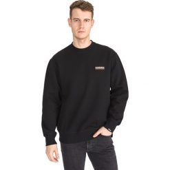 Napapijri Base Bluza Czarny. Czarne bluzy męskie Napapijri, l, bez wzorów, z bawełny, bez ramiączek, bez kaptura. Za 368.95 zł.