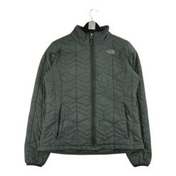 Second life - Kurtka puchowa TNF Black dla kobiet - Stan dobry. Czarne kurtki sportowe damskie The North Face, bez wzorów, z puchu, bez ramiączek, bez kaptura, trekkingowe. Za 169.16 zł.