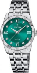 Zegarek Festina Zegarek damski Festina F16940-F CYRKONIE srebrny. Szare zegarki damskie Festina, srebrne. Za 364.99 zł.