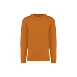 Bluza z okrągłym dekoltem Kariban. Brązowe bluzy damskie KARIBAN, m, bez wzorów, z bawełny, bez ramiączek, bez kaptura. Za 104.50 zł.