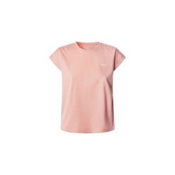 Koszulka damska Pepe Jeans Blooma. Czerwone bluzki damskie Pepe Jeans, bez wzorów, z jeansu, bez kołnierzyka, bez ramiączek. Za 105.50 zł.