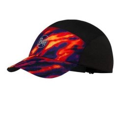 Czapka z daszkiem BUFF SPEED CAP ETHNOS FLAME. Czarne czapki damskie Buff, bez wzorów, sportowe. W wyprzedaży za 97.93 zł.