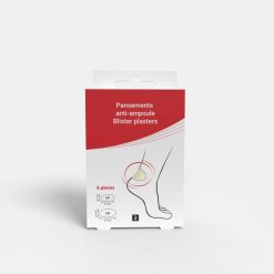 Plastry przeciw pęcherzom x 6. Buty zimowe męskie FORCLAZ, bez wzorów, bez obcasa, bez zapięcia. Za 22.99 zł.