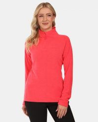 Damska bluza polarowa Kilpi ALMERI-W. Czerwone bluzy damskie Kilpi, bez wzorów, z materiału, bez ramiączek, bez kaptura. Za 112.21 zł.