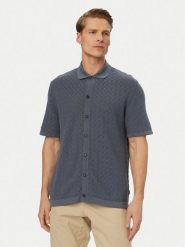 BOSS Koszula H-Nappo 50560494 Niebieski Regular Fit. Niebieskie koszule męskie Boss, m, bez wzorów, z bawełny, bez kołnierzyka, bez ramiączek. Za 799.99 zł.