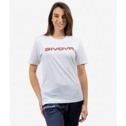 T-shirt Cotone Spot 2XL, 100% bawełna. Białe bluzki damskie Givova, xl, bez wzorów, z bawełny, sportowe, bez kołnierzyka, bez ramiączek. Za 131.99 zł.