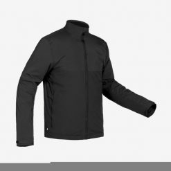 Kurtka żeglarska męska Tribord Offshore Pro Series ocieplenie z wełny merynosa. Czarne kurtki męskie TRIBORD, m, bez wzorów, z materiału, sportowe, bez kaptura. Za 499.99 zł.