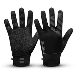 Rękawiczki kolarskie unisex SIROKO Vestkapp. Czarne rękawiczki męskie SIROKO, na zimę, bez wzorów, z materiału. Za 171.00 zł.