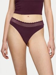 Triumph Stringi Feel Of Modal 10219764 Bordowy. Czerwone majtki damskie Triumph. Za 39.99 zł.