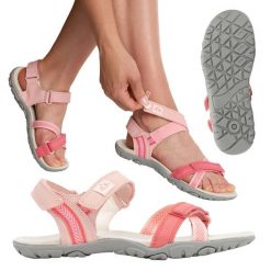Sandały damskie KADVA Cara WMNS. Czerwone sandały damskie KADVA, bez wzorów, bez obcasa, bez zapięcia. Za 88.99 zł.