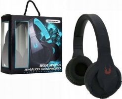 Słuchawki Somostel SŁUCHAWKI NAUSZNE BLUETOOTH SOMOSTEL GAMING STEREO RADIO FM CZARNE, CZERWONE SMS-CK08 RED. Czarne słuchawki bezprzewodowe SOMOSTEL. Za 52.87 zł.