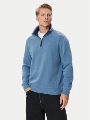 Gant Bluza 2067160 Niebieski Regular Fit. Niebieskie bluzy męskie GANT, m, bez wzorów, bez ramiączek, bez kaptura. Za 659.99 zł.