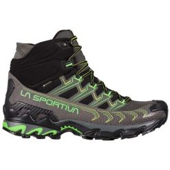 Buty trekkingowe męskie La Sportiva La Ultra Raptor Ii Mid Gtx. Czarne trekkingi męskie La Sportiva, na zimę, z materiału, za kostkę, bez zapięcia. Za 914.45 zł.